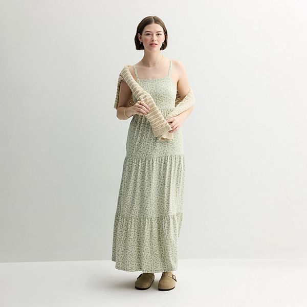 Макси-платье с ярусами для девушек So, Sage Floral
Макси-платье с ярусами для девушек So, Sage Floral