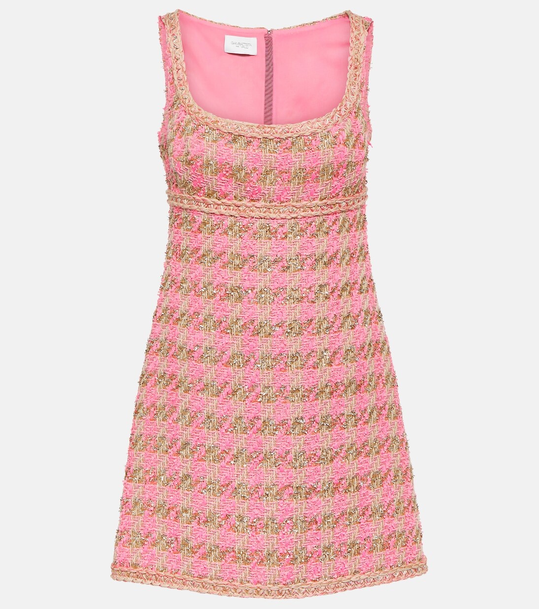 Твидовое мини-платье Giambattista Valli, розовый
Твидовое мини-платье Giambattista Valli, розовый
