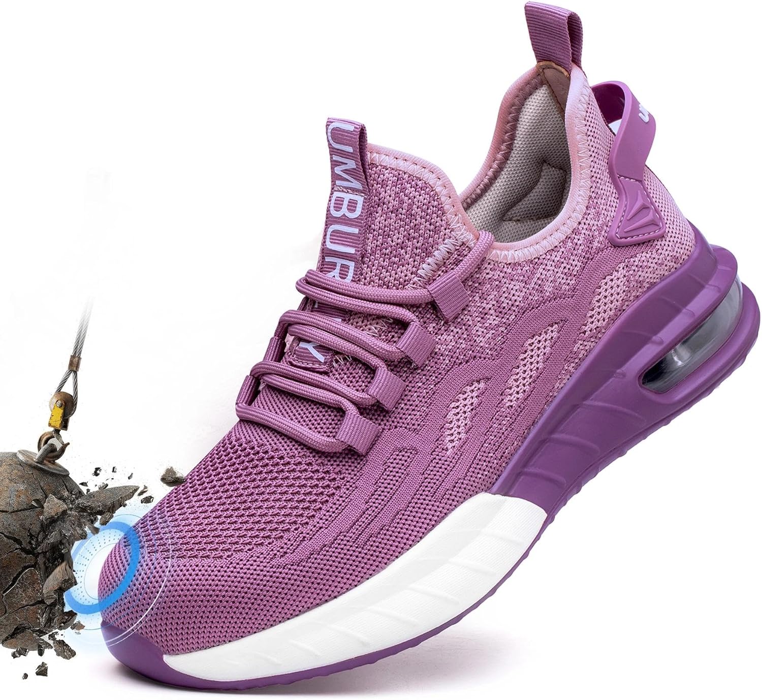 Защитные ботинки Hogent с металлическим носком для мужчин и женщин - легкие, дышащие кроссовки для работы - обувь с защитой от проколов для строительства и склада, черные
Защитные ботинки Hogent с металлическим носком для мужчин и женщин - легкие, дышащие кроссовки для работы - обувь с защитой от проколов для строительства и склада, черные