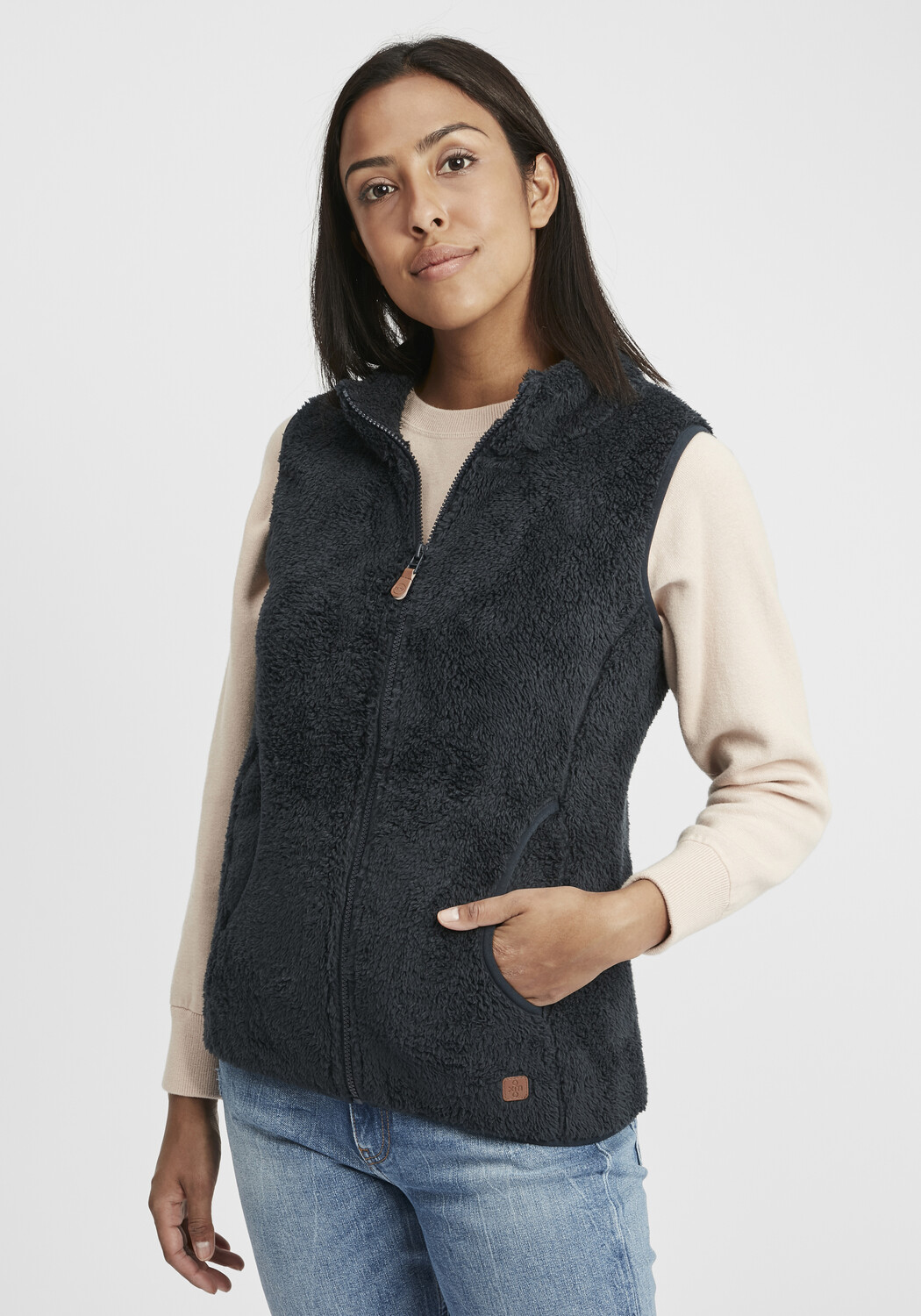 Утепленный жилет Oxmo Sweat, синий
Утепленный жилет Oxmo Sweat, синий