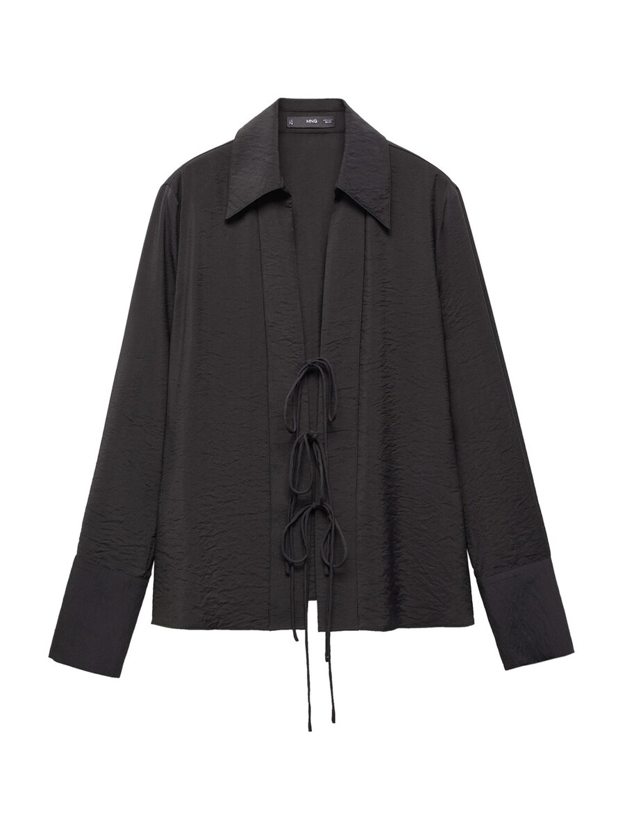 Блузка MANGO Lebron, черный 
Блузка MANGO Lebron, черный