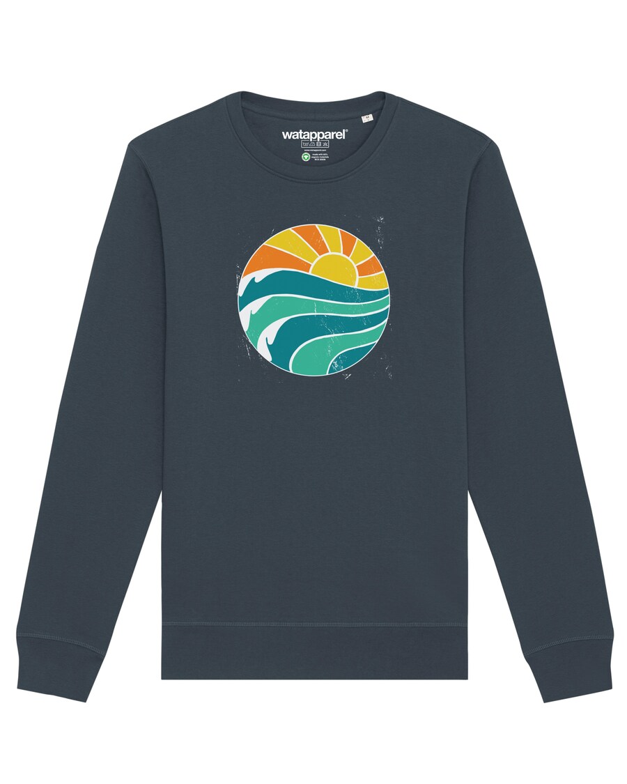 Свитер Watapparel Sweatshirt Summer Sun, антрацит
Свитер Watapparel Sweatshirt Summer Sun, антрацит