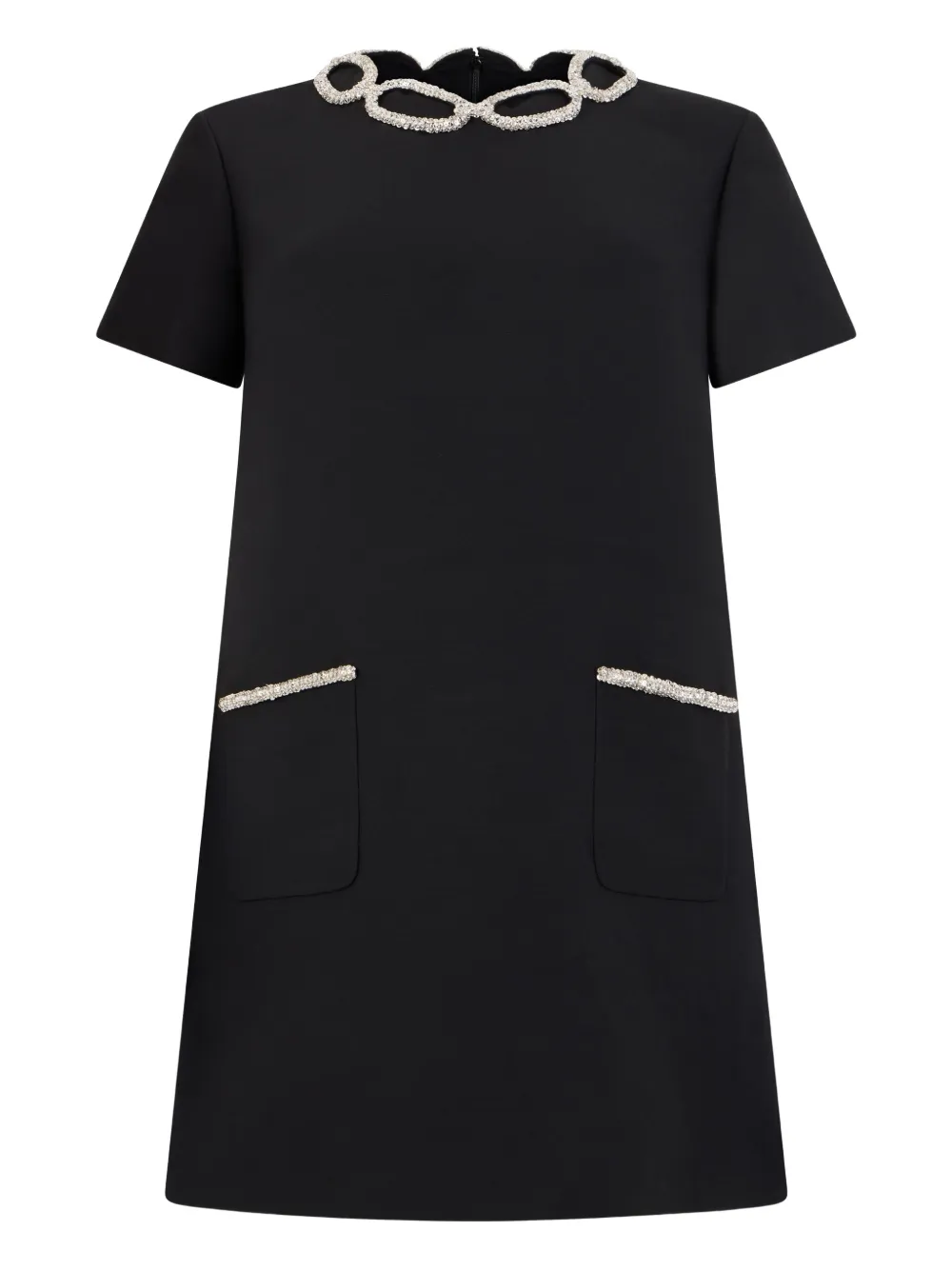 Мини-платье, украшенное кристаллами Valentino Garavani, черный
Мини-платье, украшенное кристаллами Valentino Garavani, черный