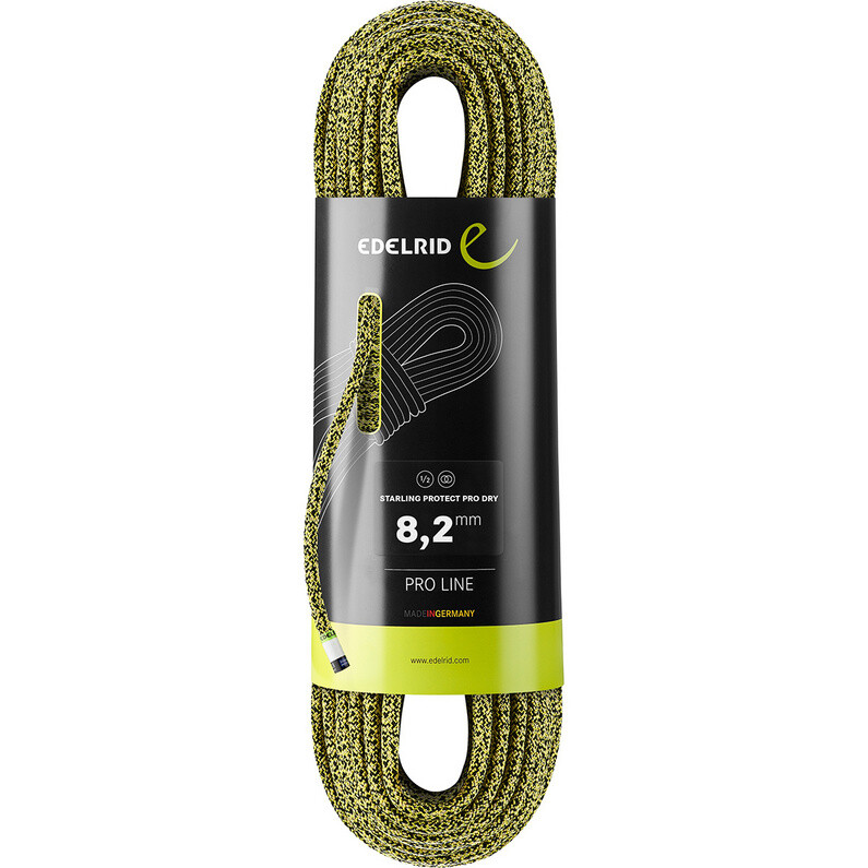 Полуверевка Starling Protect Pro Dry 82 Edelrid, желтый
Полуверевка Starling Protect Pro Dry 82 Edelrid, желтый