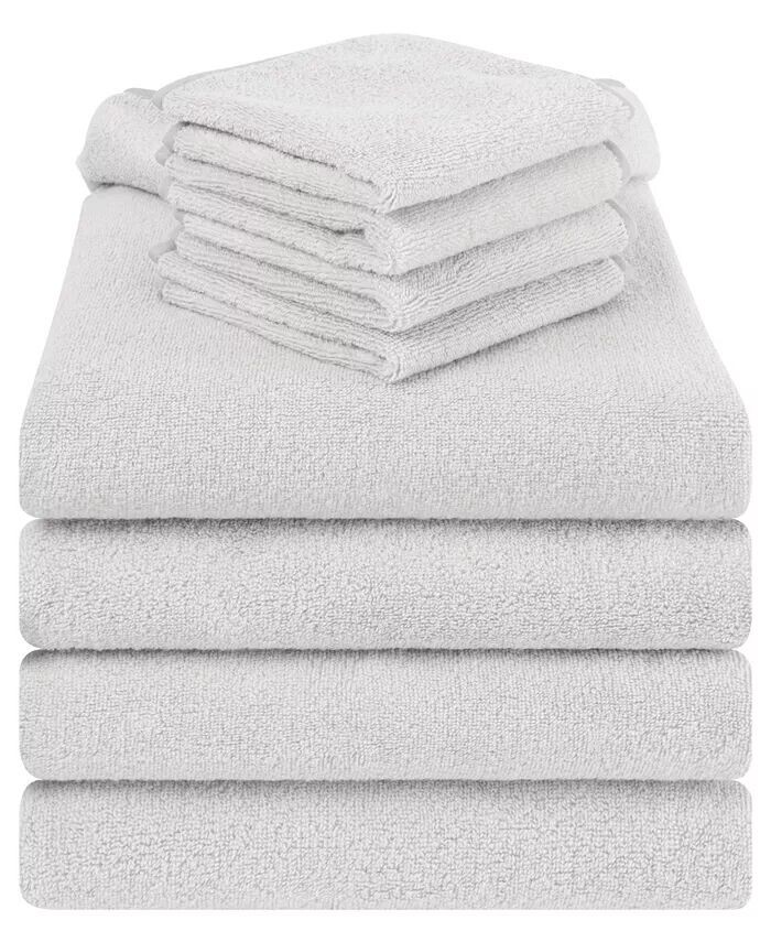 Турецкий хлопок для малышей, 8 шт. Набор банных полотенец American Soft Linen, серый
Турецкий хлопок для малышей, 8 шт. Набор банных полотенец American Soft Linen, серый