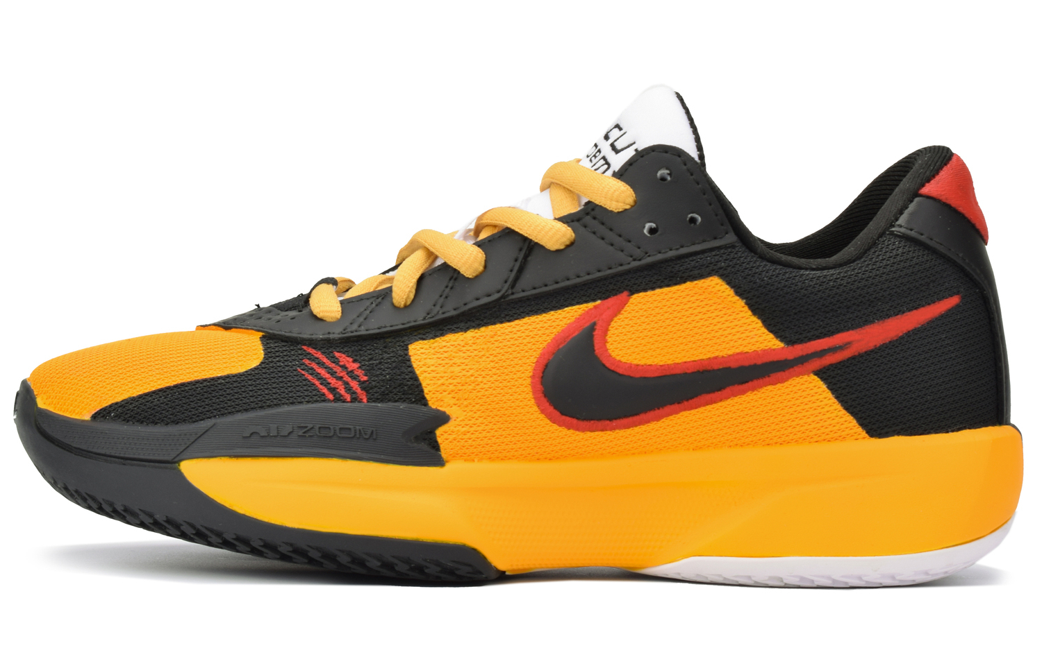 Nike Баскетбольные кроссовки Air Zoom GT Cut Academy Wasp с противоскользящей подошвой, низкие, унисекс, черный, красные, желтые
Nike Баскетбольные кроссовки Air Zoom GT Cut Academy Wasp с противоскользящей подошвой, низкие, унисекс, черный, красные, желтые