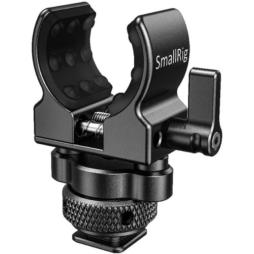 SmallRig Shotgun Microphone Holder (Cold Shoe) BSM2352
SmallRig Shotgun Microphone Holder (Cold Shoe) BSM2352