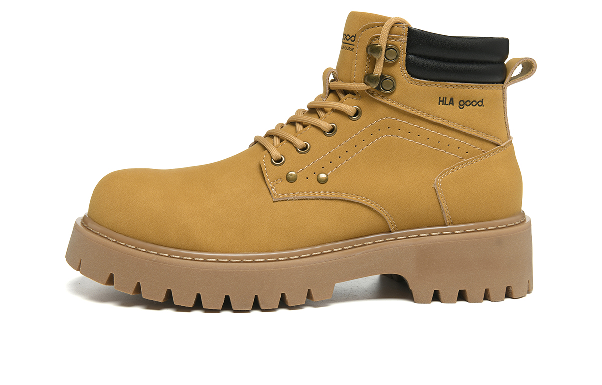 HLA Мужские ботинки Martin, земляно-желтый, черно-серый цвет
HLA Мужские ботинки Martin, земляно-желтый, черно-серый цвет