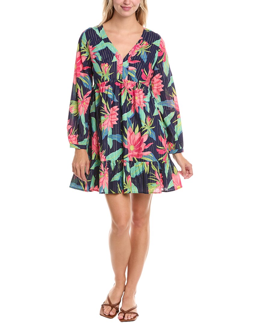 Tori Richard Платье мини Hana "Поздний расцвет", синий
Tori Richard Платье мини Hana "Поздний расцвет", синий