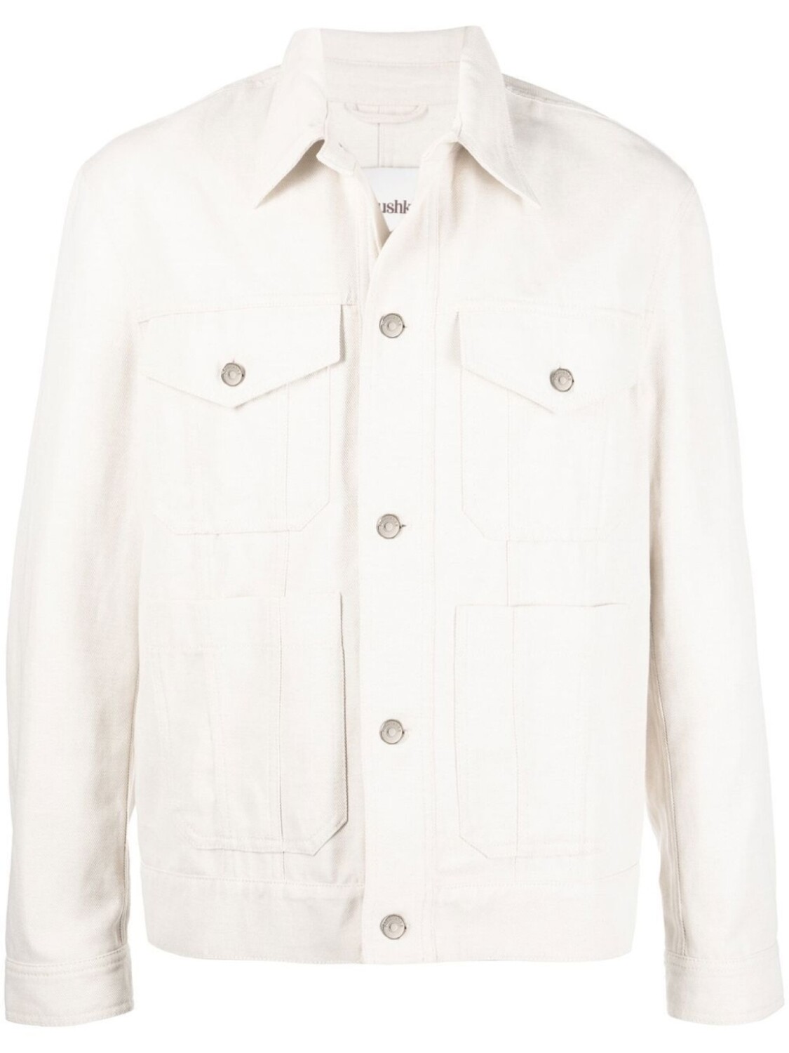 Nanushka куртка на пуговицах, нейтральный цвет
Nanushka куртка на пуговицах, нейтральный цвет