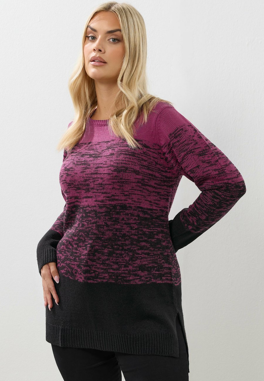 Джемпер Yours Clothing Jumper, Dark Pink/Pink
Джемпер Yours Clothing Jumper, Dark Pink/Pink