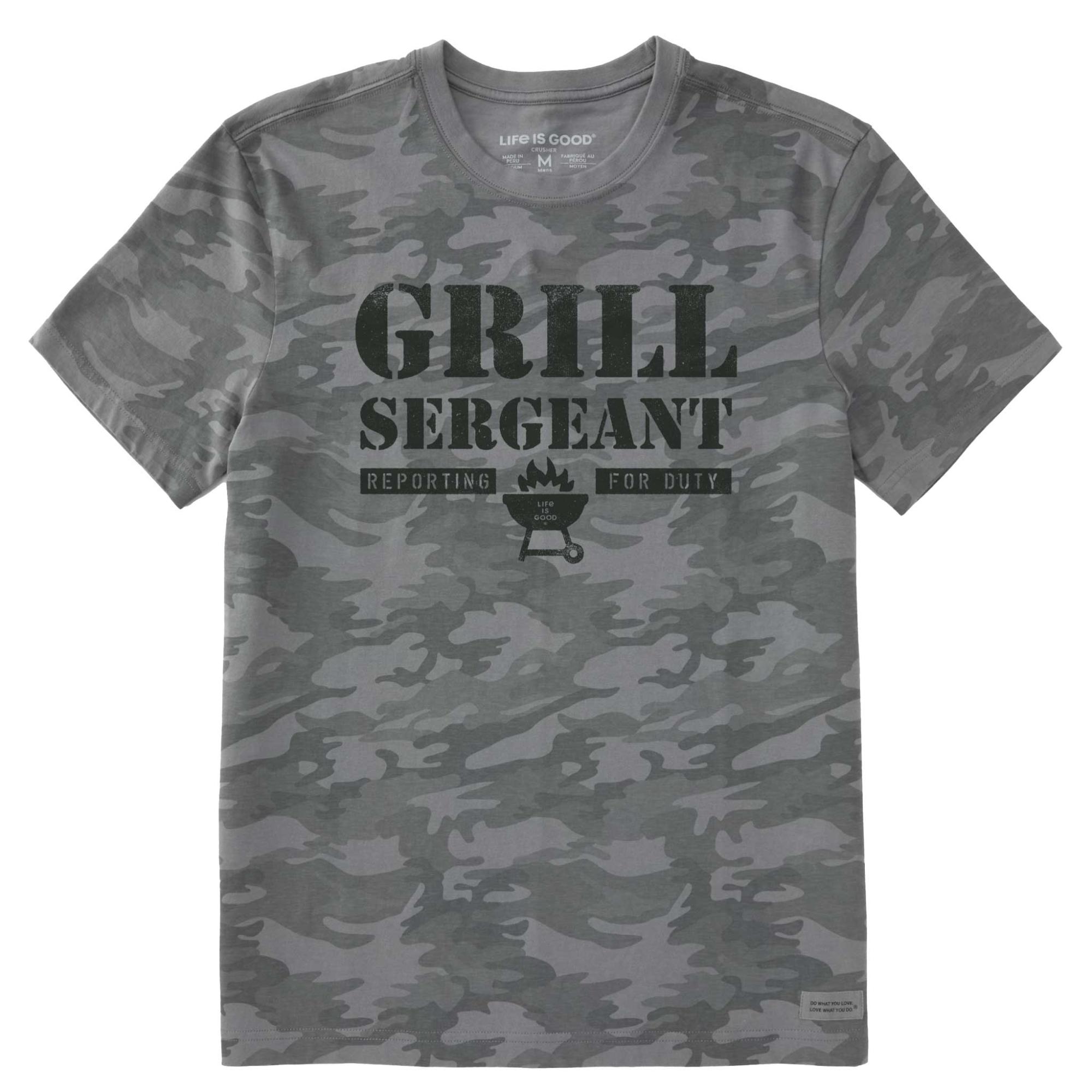 Мужская футболка Wordsmith Grill Sergeant с принтом по всей поверхности. Life Is Good, Grey Camo, Серый, Мужская футболка Wordsmith Grill Sergeant с принтом по всей поверхности. Life Is Good, Grey Camo
Мужская футболка Wordsmith Grill Sergeant с принтом по всей поверхности. Life Is Good, Grey Camo, Серый, Мужская футболка Wordsmith Grill Sergeant с принтом по всей поверхности. Life Is Good, Grey Camo