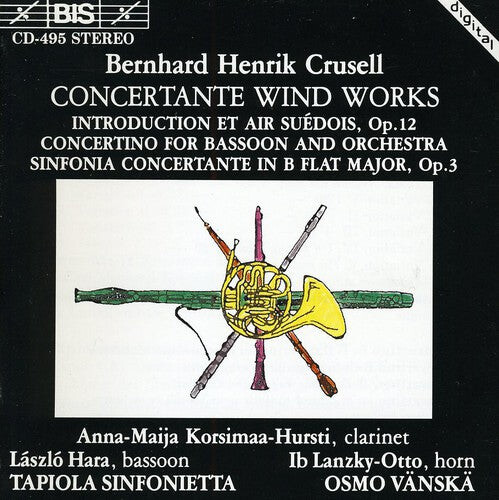 CD диск Crusell / Vanska / Tapiola Sinfonietta: Introduction & Swedish Air for Clarinet & Orch
CD диск Crusell / Vanska / Tapiola Sinfonietta: Introduction & Swedish Air for Clarinet & Orch