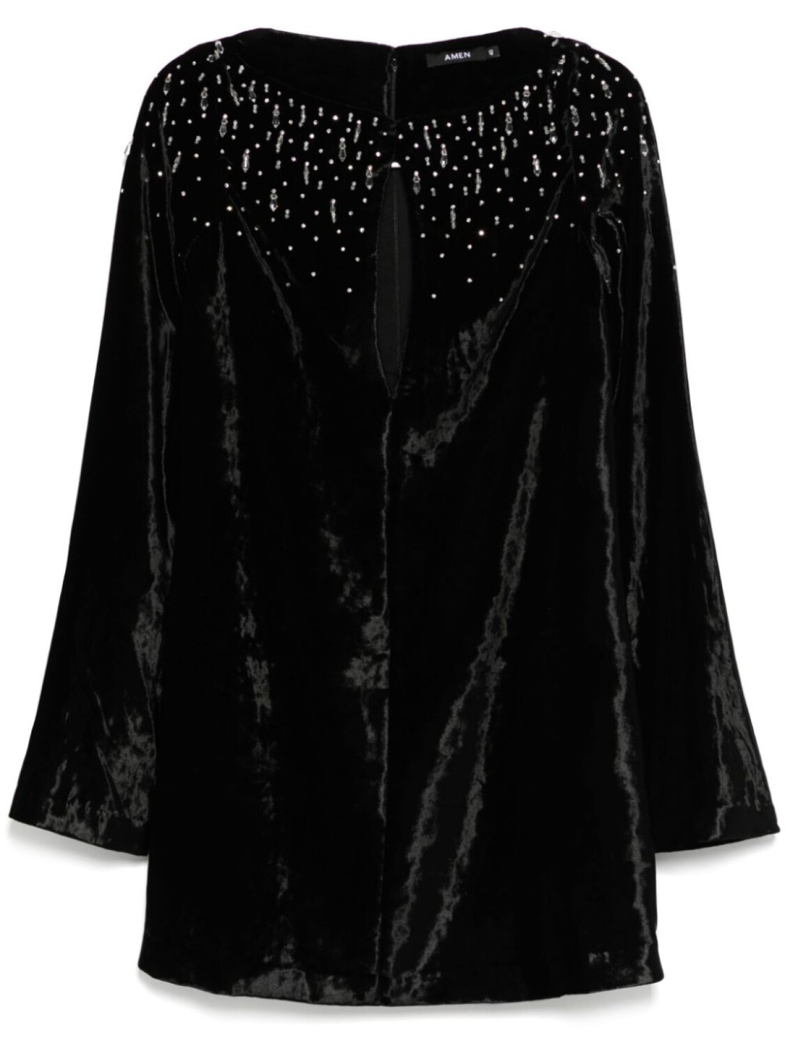 Короткое бархатное платье Amen, черный
Короткое бархатное платье Amen, черный