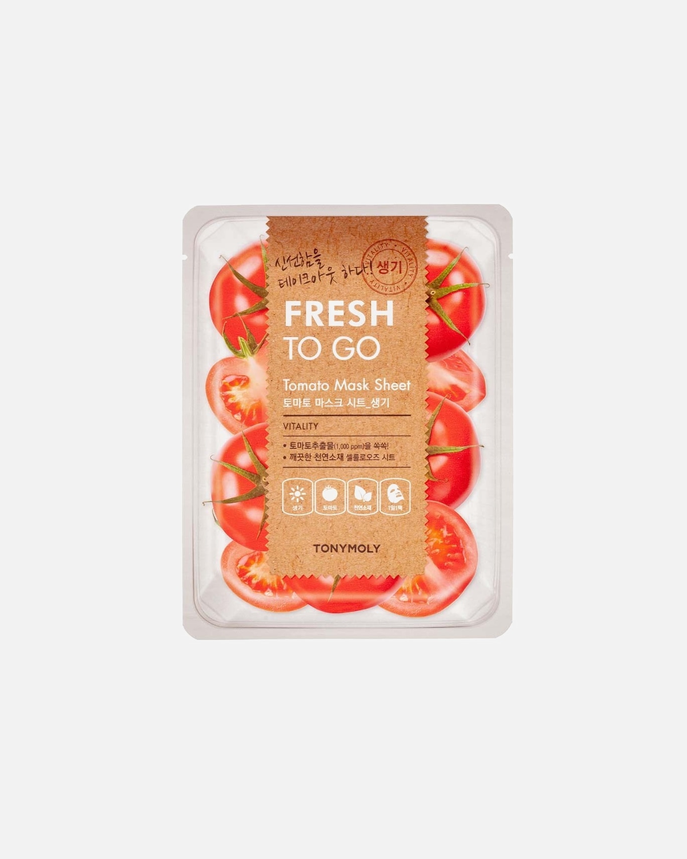 Тканевая маска для лица Tonymoly, 1 шт
Тканевая маска для лица Tonymoly, 1 шт