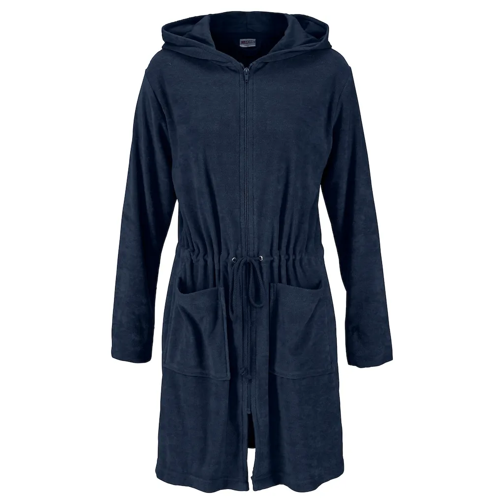 Мой домашний женский халат Nela, идеально подходит для сауны и спа, отельный халат, утренний халат, 1 шт., однотонный, короткий, с шнурком и карманами, размеры XS-3XL My Home, Marine
Мой домашний женский халат Nela, идеально подходит для сауны и спа, отельный халат, утренний халат, 1 шт., однотонный, короткий, с шнурком и карманами, размеры XS-3XL My Home, Marine