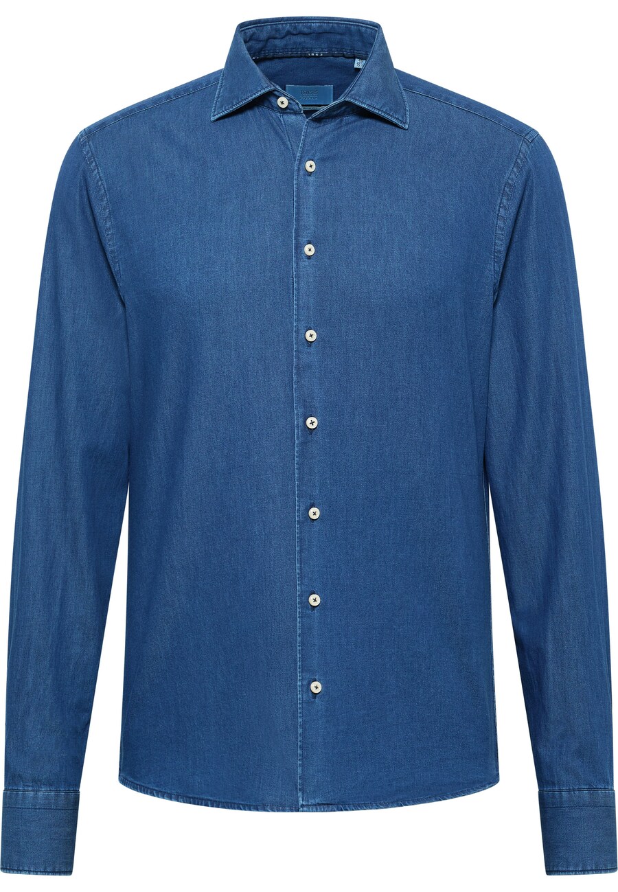 Рубашка делового кроя Slim Fit ETERNA, темно-синий
Рубашка делового кроя Slim Fit ETERNA, темно-синий