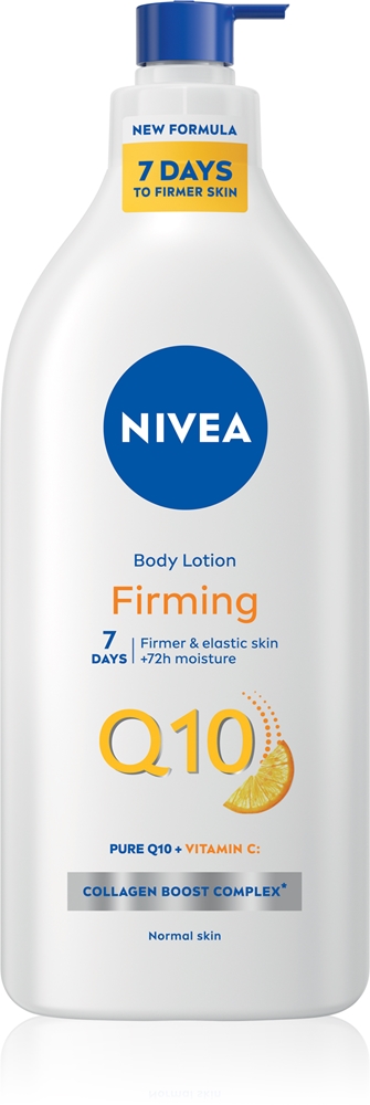 Укрепляющее молочко для тела с Q10 плюс Nivea, 625 мл
Укрепляющее молочко для тела с Q10 плюс Nivea, 625 мл