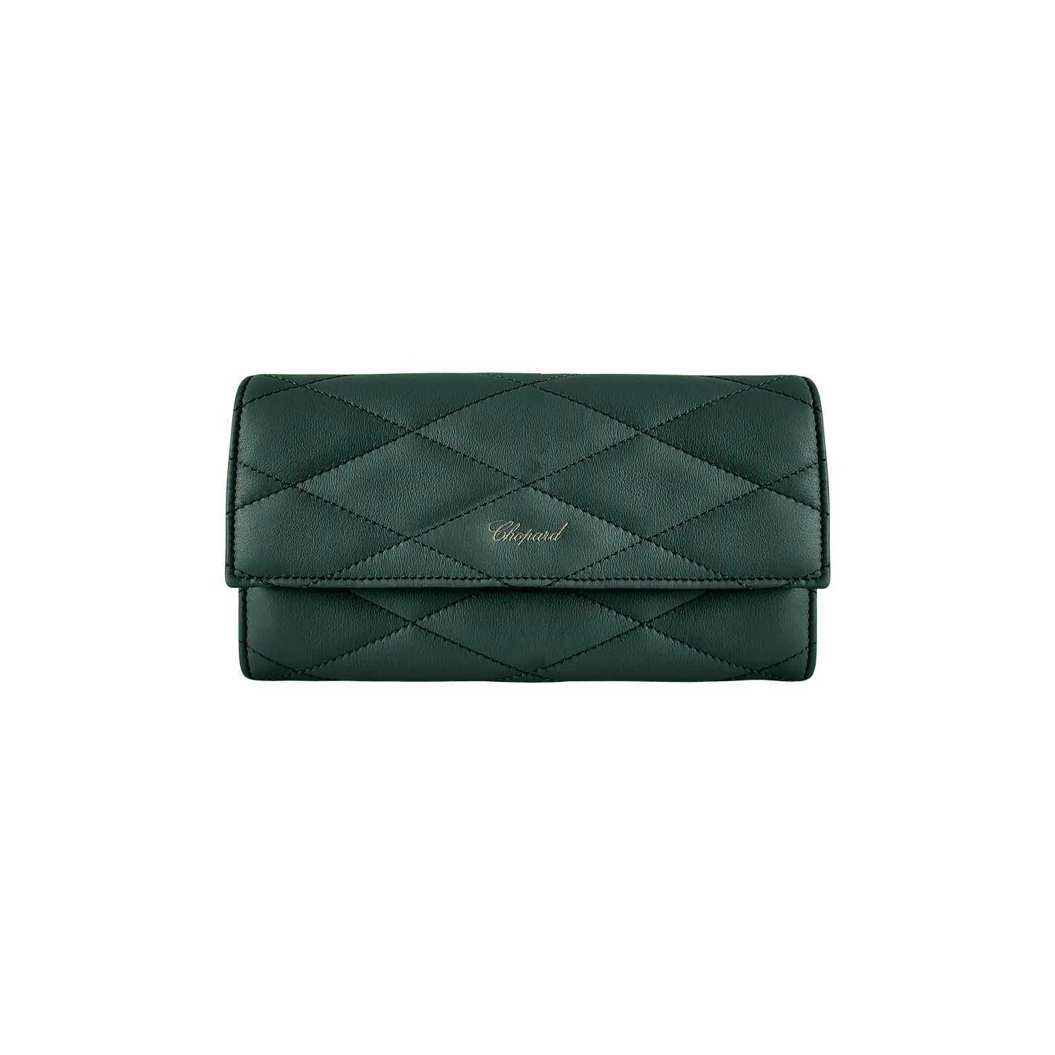 Кошелек Chopard Classic Continental Wallet - Зеленая стеганая телячья кожа
Кошелек Chopard Classic Continental Wallet - Зеленая стеганая телячья кожа