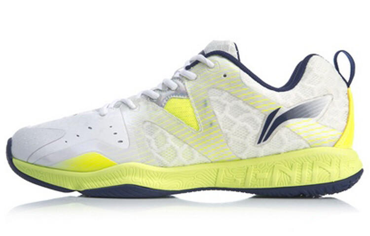 Обувь для бадминтона унисекс с низким верхом, белая/желтая Lining
Обувь для бадминтона унисекс с низким верхом, белая/желтая Lining