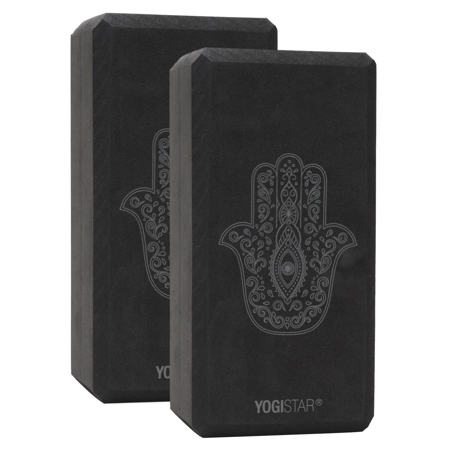 YOGISTAR.COM Йога-блок 'Hand Of Fatima' в черном цвете
YOGISTAR.COM Йога-блок 'Hand Of Fatima' в черном цвете