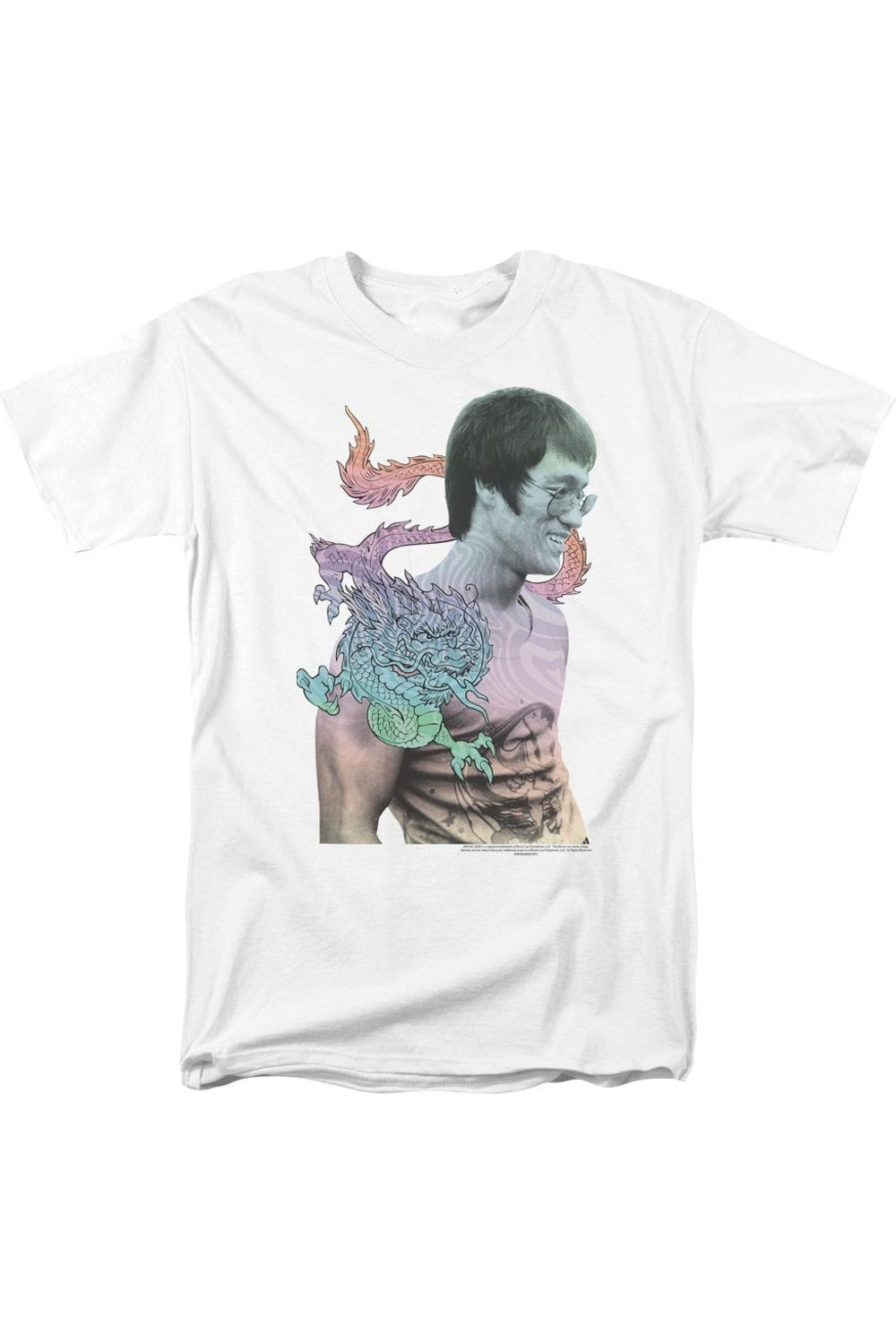 Футболка с коротким рукавом для взрослых «Брюс Ли» Gildan, белый
Футболка с коротким рукавом для взрослых «Брюс Ли» Gildan, белый