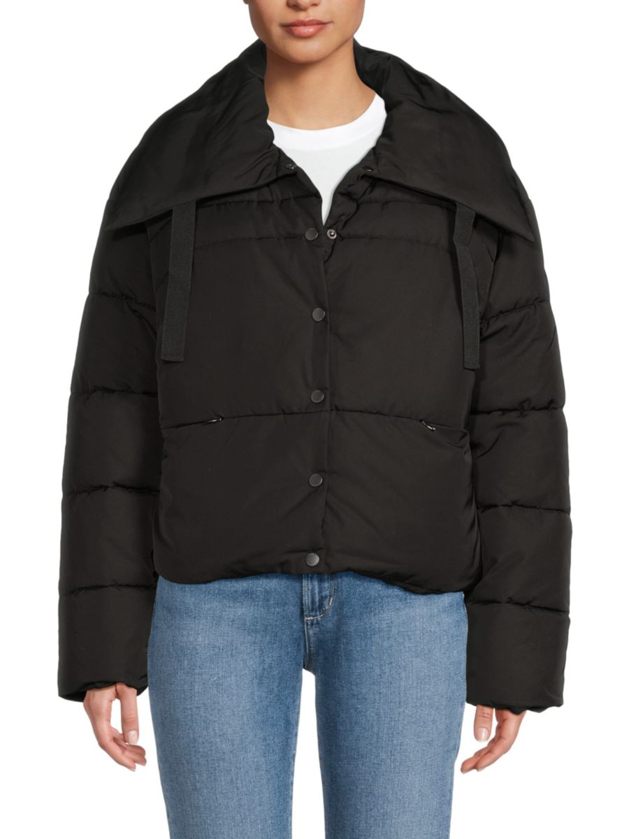 Куртка-пуховик Yasmin с большим воротником NOIZE, черный
Куртка-пуховик Yasmin с большим воротником NOIZE, черный