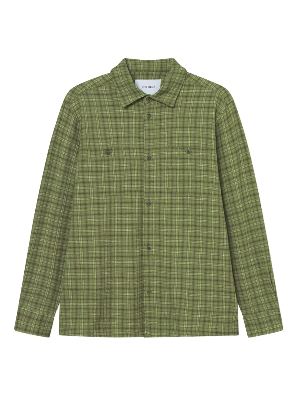 Клетчатая рубашка с нагрудным карманом Les Deux, зеленый
Клетчатая рубашка с нагрудным карманом Les Deux, зеленый
