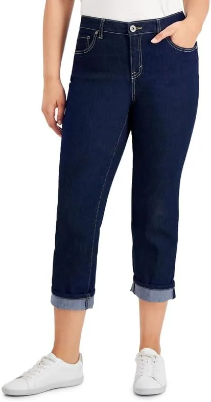Style & Co. Женские джинсы-капри Curvy Cuffed
Style & Co. Женские джинсы-капри Curvy Cuffed