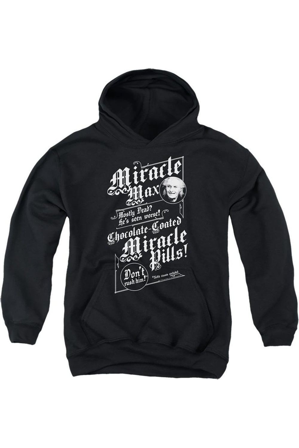 Толстовка Princess Bride Miracle Max с капюшоном для молодежи Gildan, черный
Толстовка Princess Bride Miracle Max с капюшоном для молодежи Gildan, черный