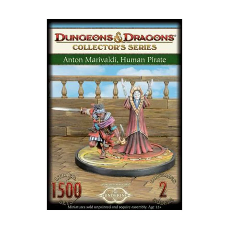 Антон Маривальди и человек-пират (ограниченное издание), Dungeons & Dragons - Collector's Series Miniatures - Classic & Assorted (5th Edition)
Антон Маривальди и человек-пират (ограниченное издание), Dungeons & Dragons - Collector's Series Miniatures - Classic & Assorted (5th Edition)
