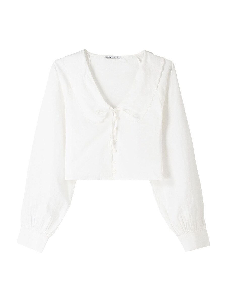 Блузка Bershka, белый
Блузка Bershka, белый