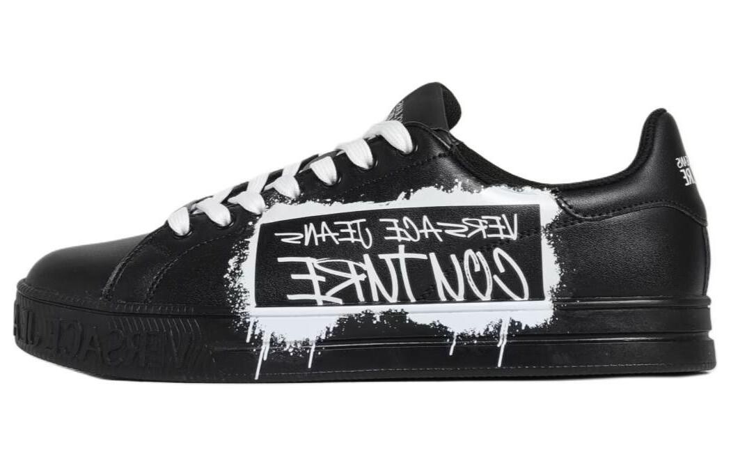 Кеды мужские, обувь для скейтбординга низкая черный Versace Jeans Couture
Кеды мужские, обувь для скейтбординга низкая черный Versace Jeans Couture