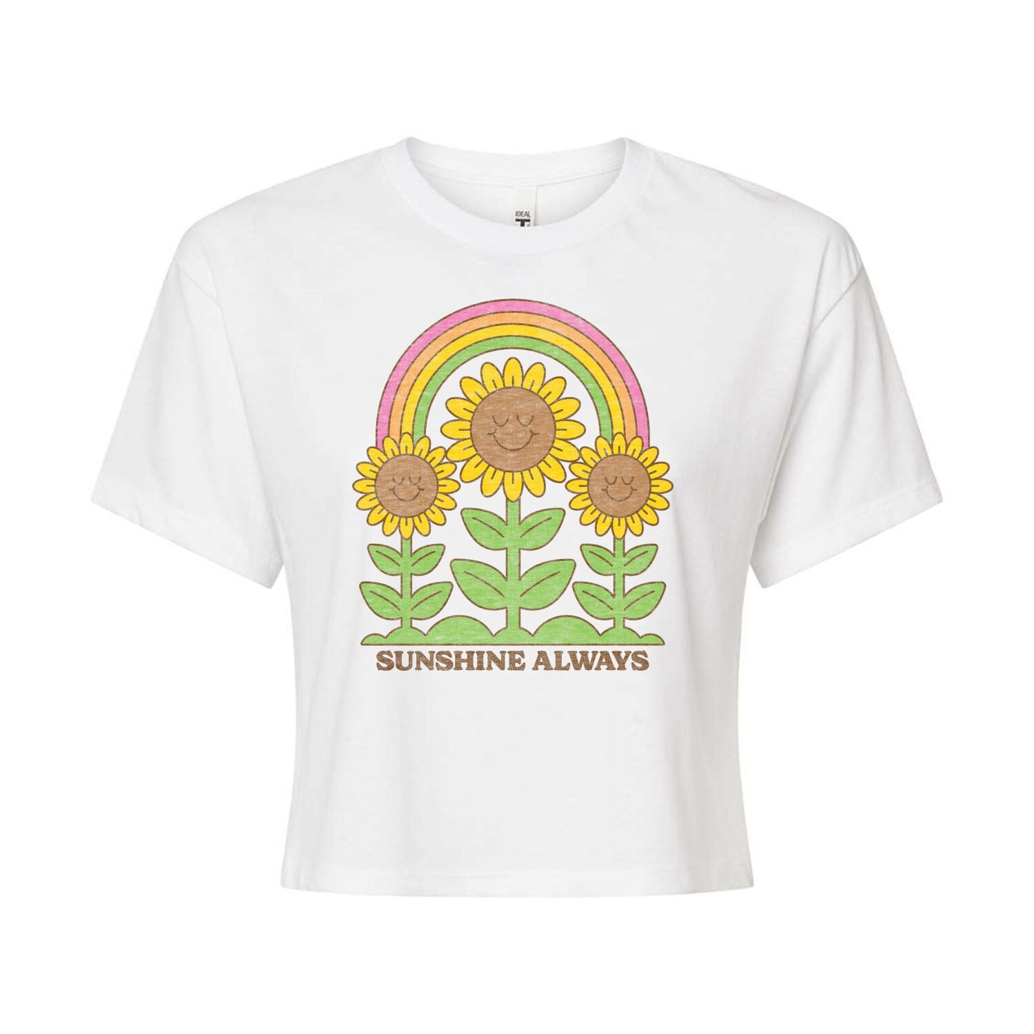 Укороченная футболка с рисунком Sunflowers Sunshine для юниоров Licensed Character
Укороченная футболка с рисунком Sunflowers Sunshine для юниоров Licensed Character