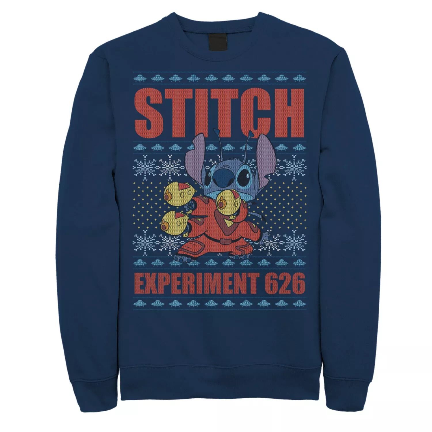 Мужской свитшот Lilo & Stitch Christmas Stitch Experiment 626 Disney
Мужской свитшот Lilo & Stitch Christmas Stitch Experiment 626 Disney