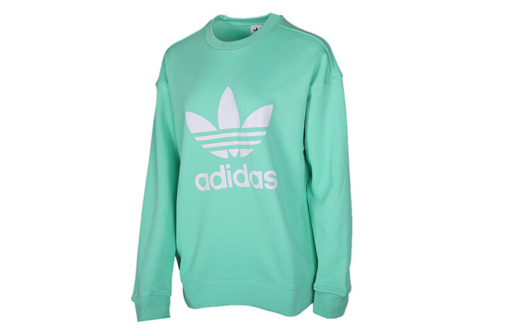 Женская толстовка с трилистником, мятно-зеленая Adidas Originals
Женская толстовка с трилистником, мятно-зеленая Adidas Originals