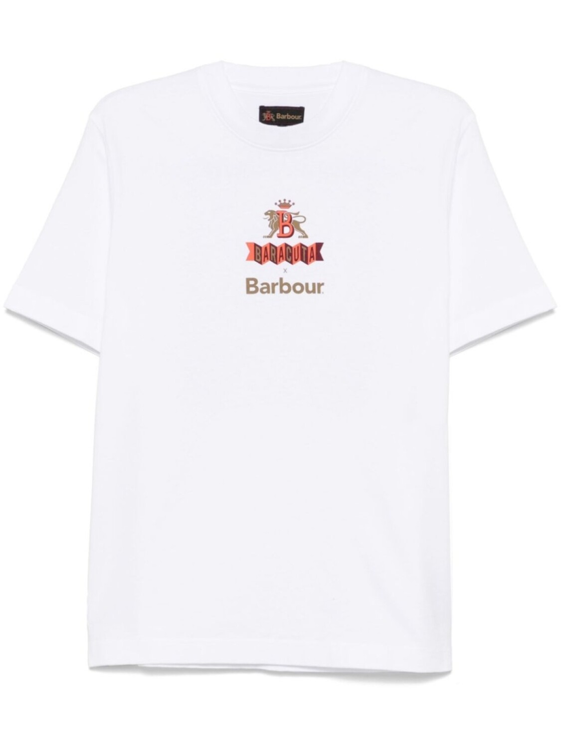 Baracuta футболка Archive из коллаборации с Barbour, белый 
Baracuta футболка Archive из коллаборации с Barbour, белый