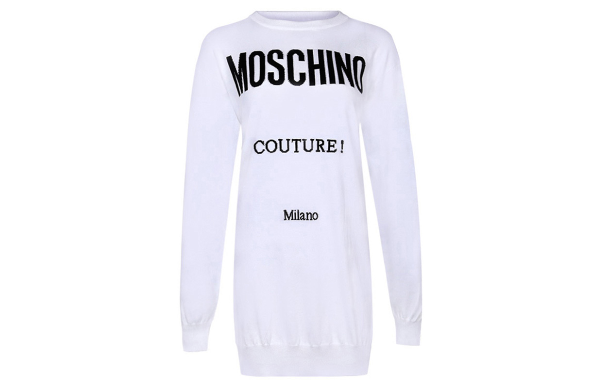 Женская белая толстовка MOSCHINO
Женская белая толстовка MOSCHINO