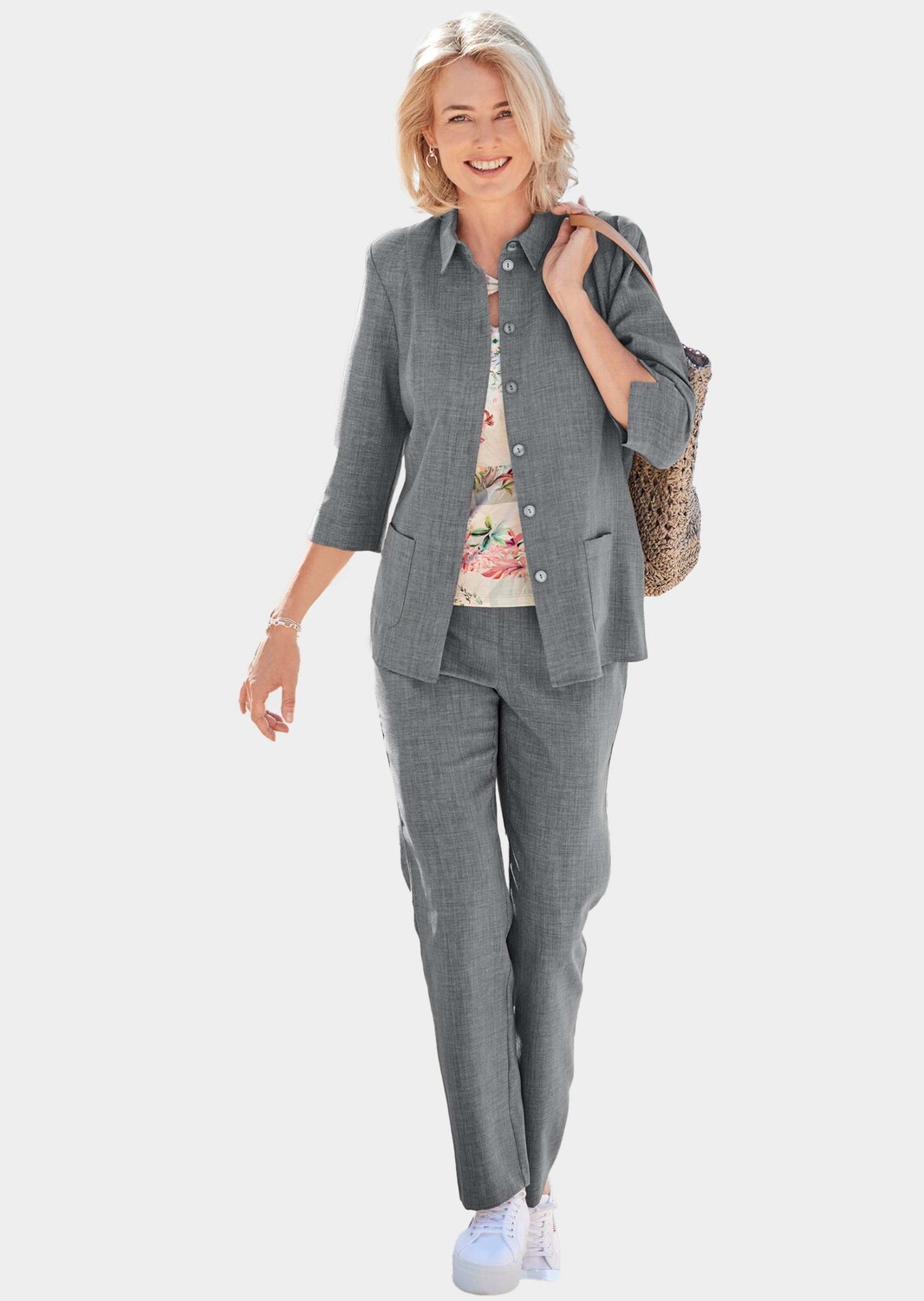 Платье GOLDNER Leichthosenanzug, цвет grau/meliert
Платье GOLDNER Leichthosenanzug, цвет grau/meliert