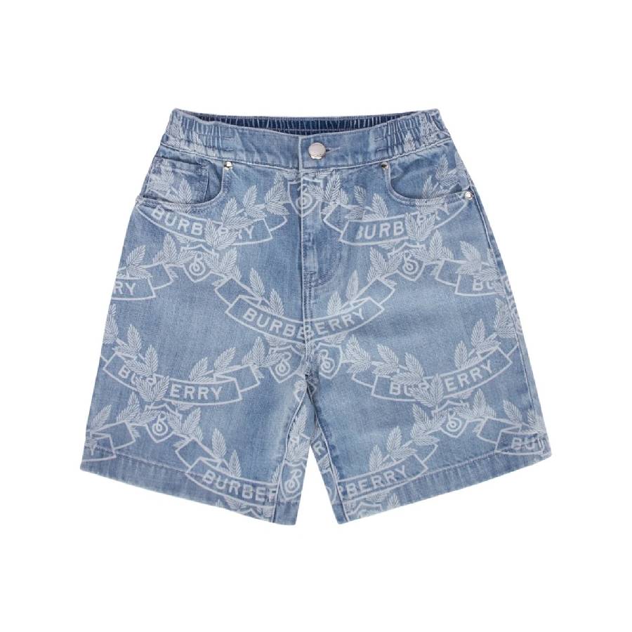 Барберри Кидс Кастиэл Оук Лиф Крест Принт Джинсовые шорты Burberry, бледно-голубой
Барберри Кидс Кастиэл Оук Лиф Крест Принт Джинсовые шорты Burberry, бледно-голубой