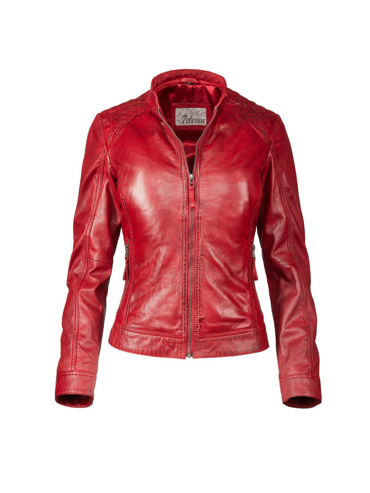 Кожаная куртка 7eleven SEROSALI, красный
Кожаная куртка 7eleven SEROSALI, красный