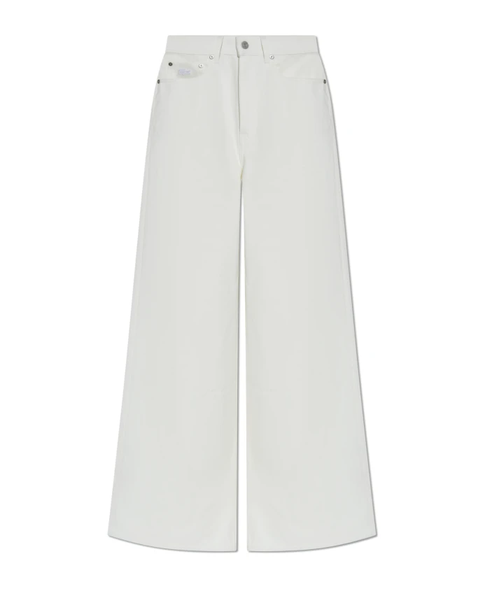 Джинсы с высокой талией Lacoste, белый
Джинсы с высокой талией Lacoste, белый