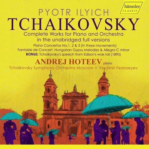 CD диск Tchaikovsky / Hoteev / Fedoseyev: Piano & Orchestra
CD диск Tchaikovsky / Hoteev / Fedoseyev: Piano & Orchestra