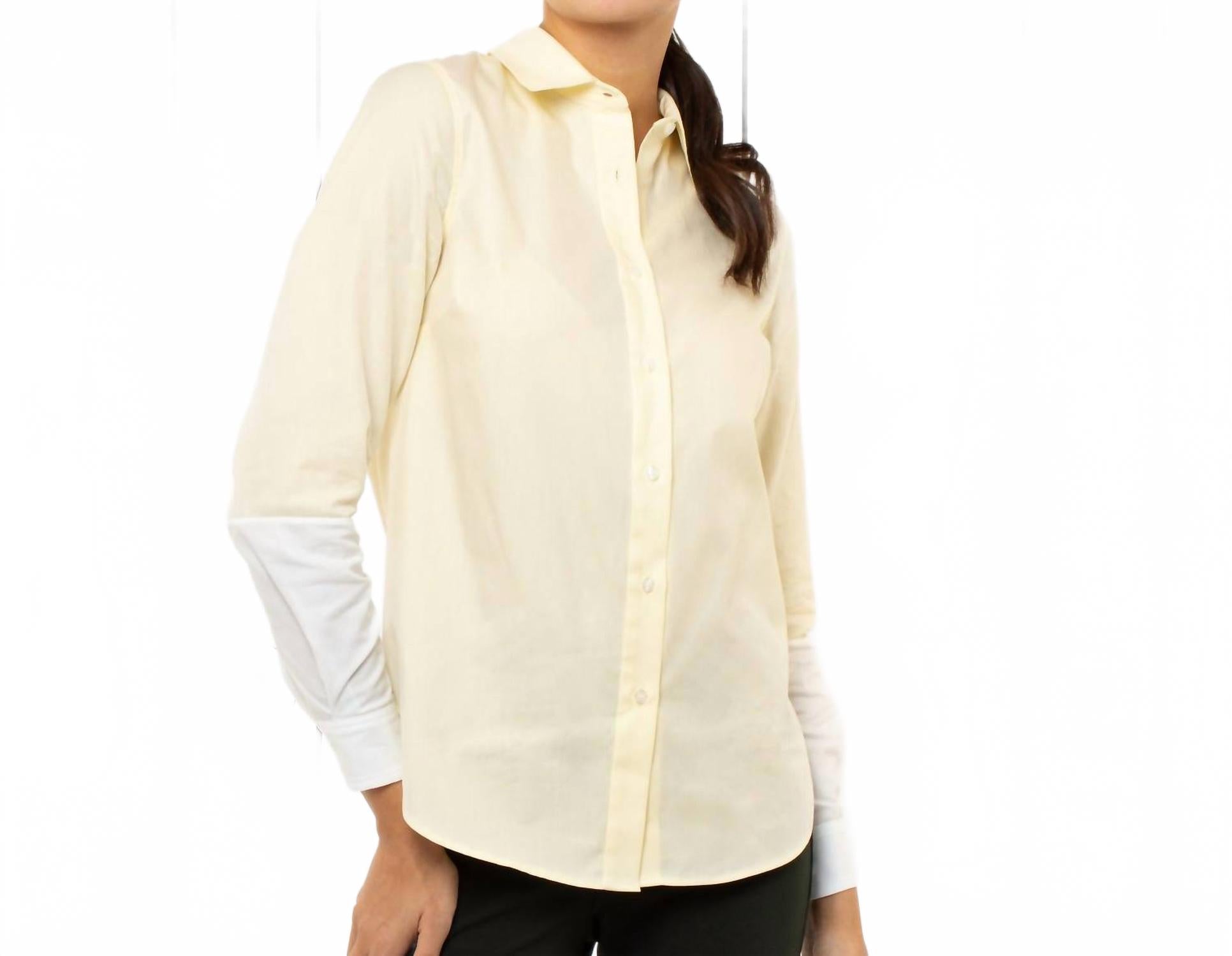 Рубашка с эффектом окунания в бледно-лунном желтом и облачно-белом цветах Thirteen Seven
Рубашка с эффектом окунания в бледно-лунном желтом и облачно-белом цветах Thirteen Seven