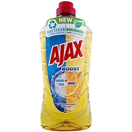 Средство для мытья полов AJAX Boost Soda Lemon 1л
Средство для мытья полов AJAX Boost Soda Lemon 1л
