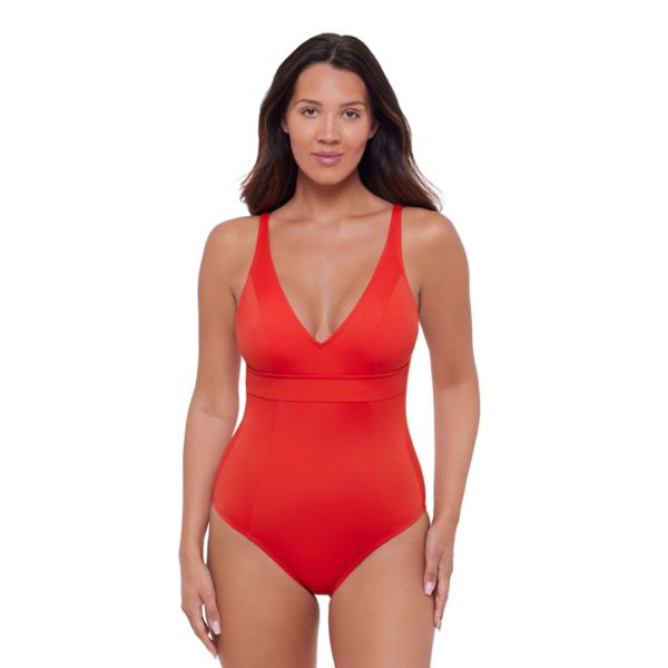 Женский моделирующий слитный купальник с V-образным вырезом и резинкой S3 Swim, цвет scarlet
Женский моделирующий слитный купальник с V-образным вырезом и резинкой S3 Swim, цвет scarlet