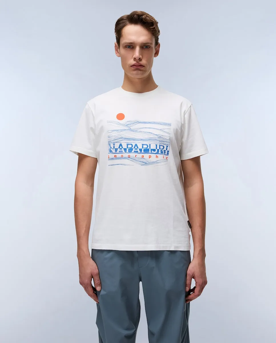 Мужская футболка с коротким рукавом Buti SS Napapijri, белый
Мужская футболка с коротким рукавом Buti SS Napapijri, белый
