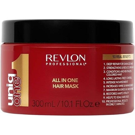 Маска для волос Uniq One All In One Super 10R, 10,1 унций, Revlon
Маска для волос Uniq One All In One Super 10R, 10,1 унций, Revlon