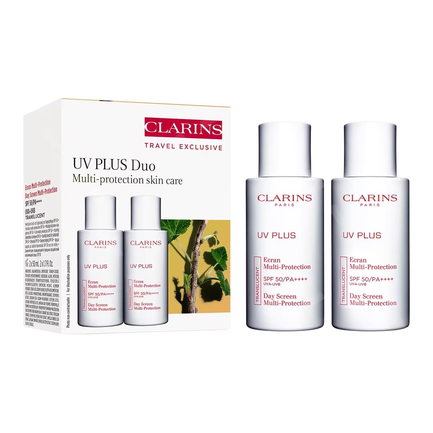CLARINS JIAOYUNSHI антизагрязняющий прозрачный белый солнцезащитный лосьон UV защита осветляющий SPF50 PA++++ 50мл*2
CLARINS JIAOYUNSHI антизагрязняющий прозрачный белый солнцезащитный лосьон UV защита осветляющий SPF50 PA++++ 50мл*2