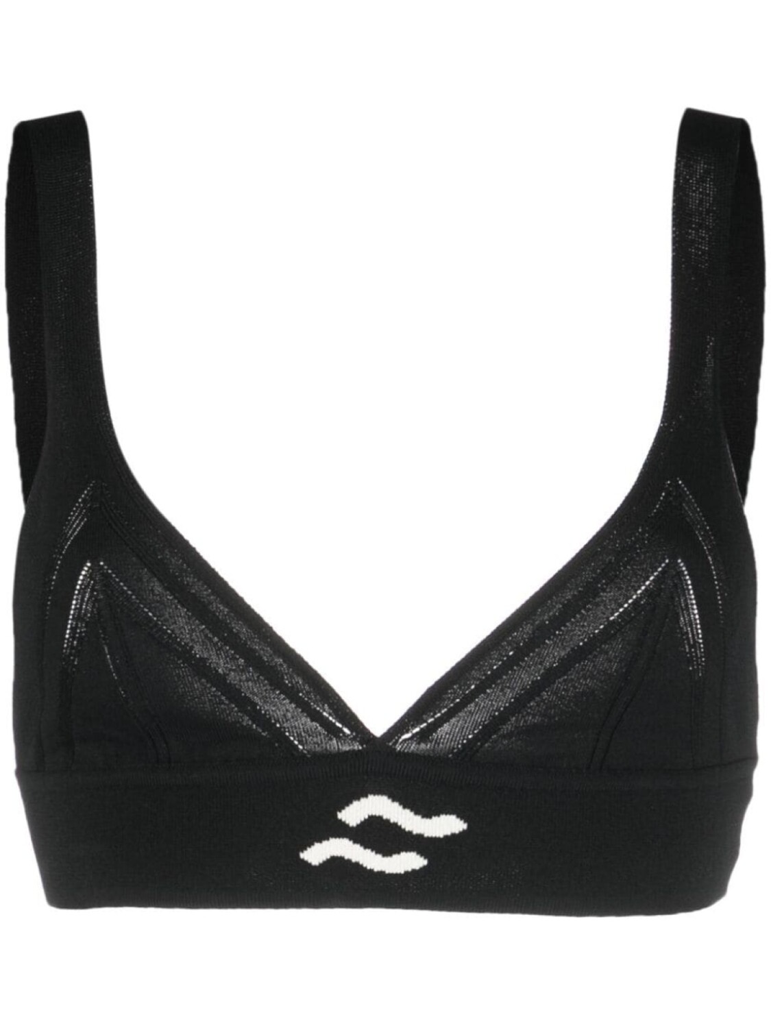 Ssheena укороченный топ с V-образным вырезом, черный
Ssheena укороченный топ с V-образным вырезом, черный